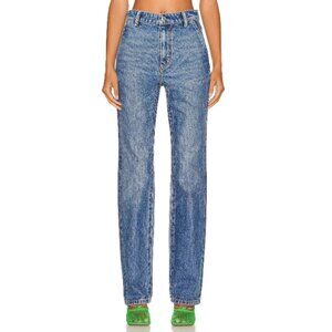 Alexander Wang High Waisted Slim Jeans